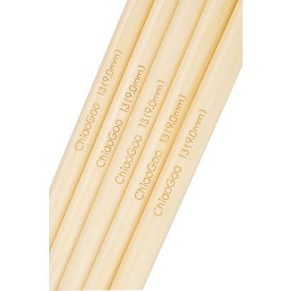 ChiaoGoo Premium Bamboo Strømpepinde 15 cm