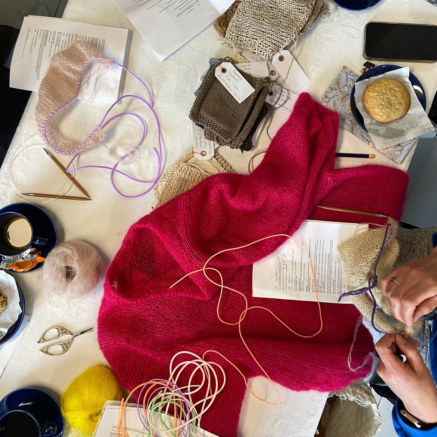 Lær at strikke - begynder-kursus:)