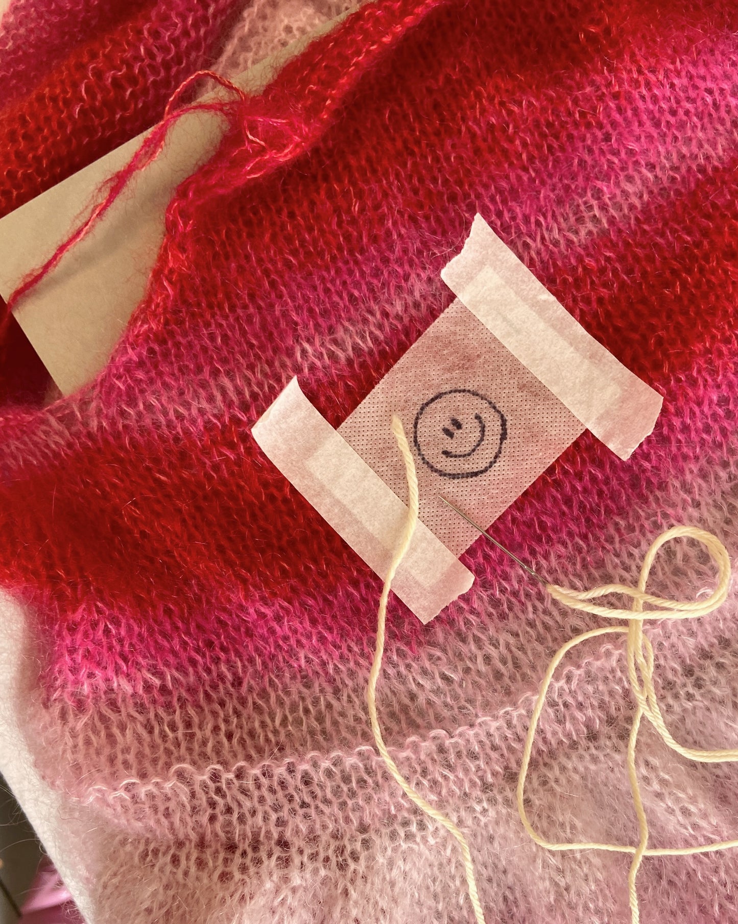 Workshop: Broderi på strik (august)