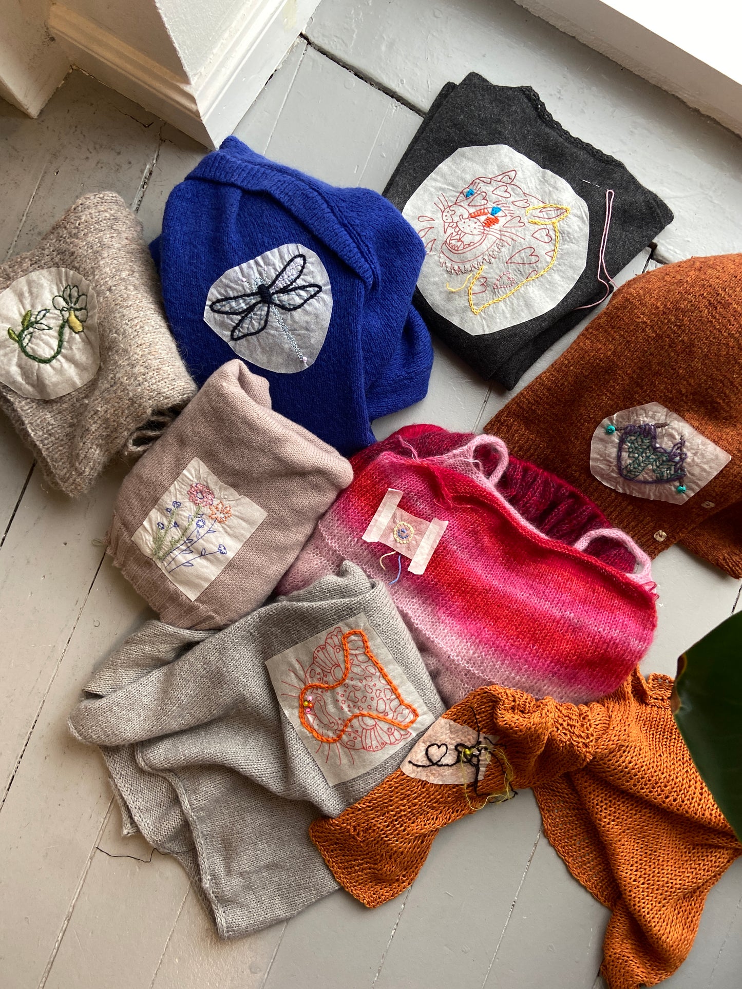 Workshop: Broderi på strik (august)