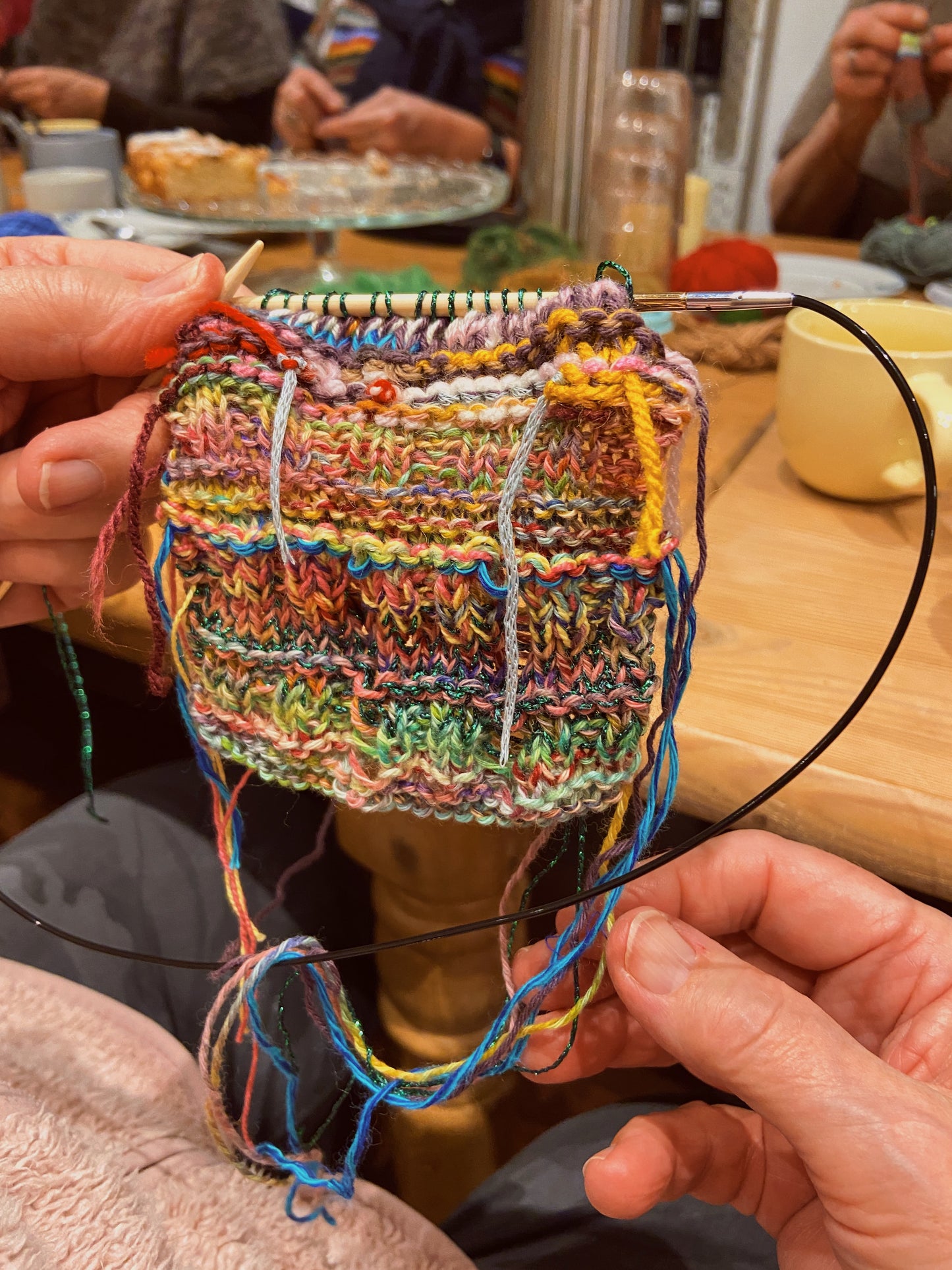 Workshop: Lær At Strikke Med Garnrester (juni)