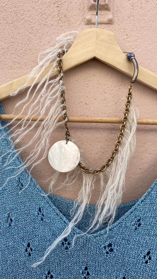 Workshop: Skab Med Garn & Genbrug - dit helt eget halssmykke (21. november)